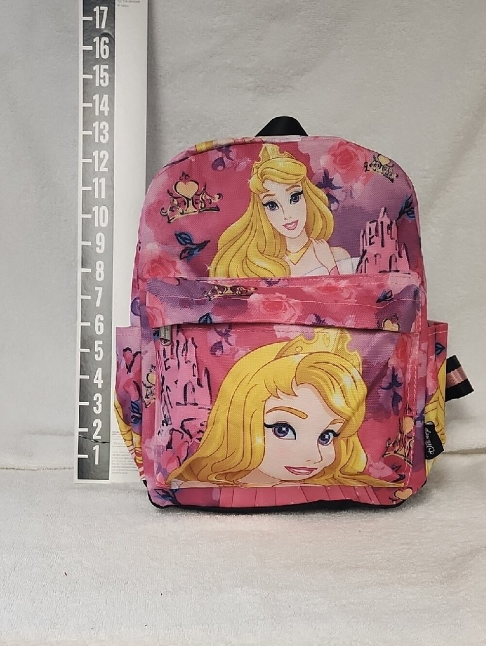 Disney Pink Princess Aurora Kids Backpack - Picture 2 of 5
